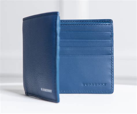 burberry wallet mineral blue|Burberry wallets outlet.